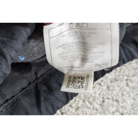 Adidas Thunder Drawstring Backpack 18" Black Blue 2 Zipper Sports School Gym - Picture 14 of 16